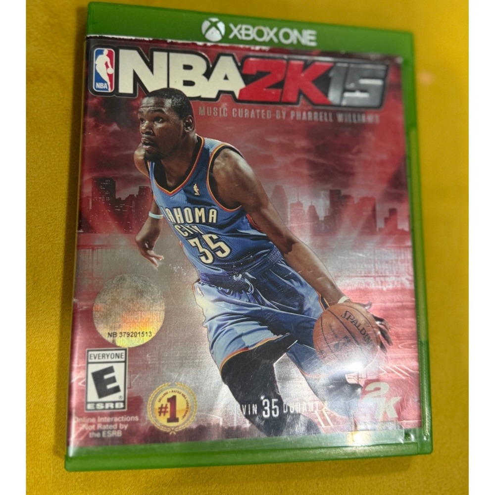 NBA 2K15 Xbox One Microsoft 2014 Sports Basketball Game Kevin Durant Cover